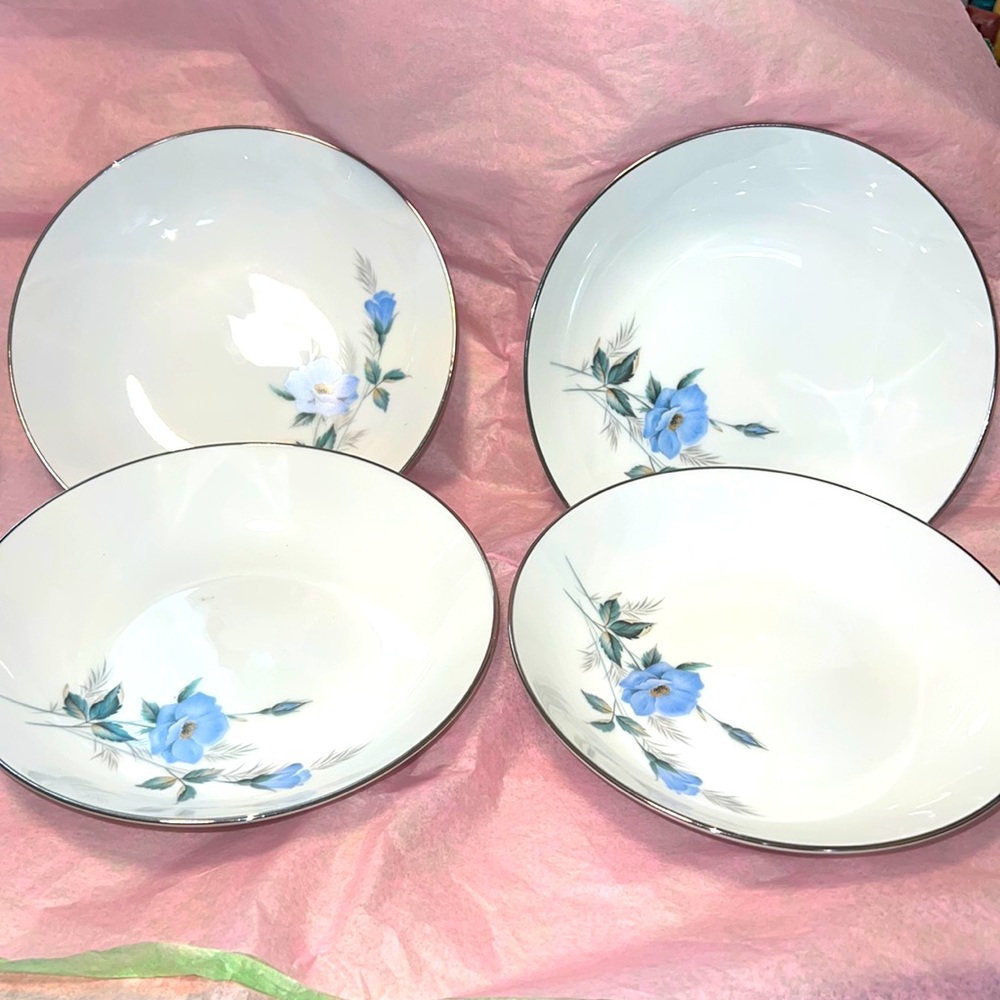 Noritake Sylvia 6603 Japan| dinner bowls | or salad